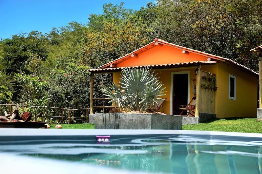 Vila Celso De Gil, Aconchego, Privacidade, Internet, Casas De Campo 300M Da Cachoeira Da Boa Vista , Proximo Vale Do Capao Палмейрас Экстерьер фото